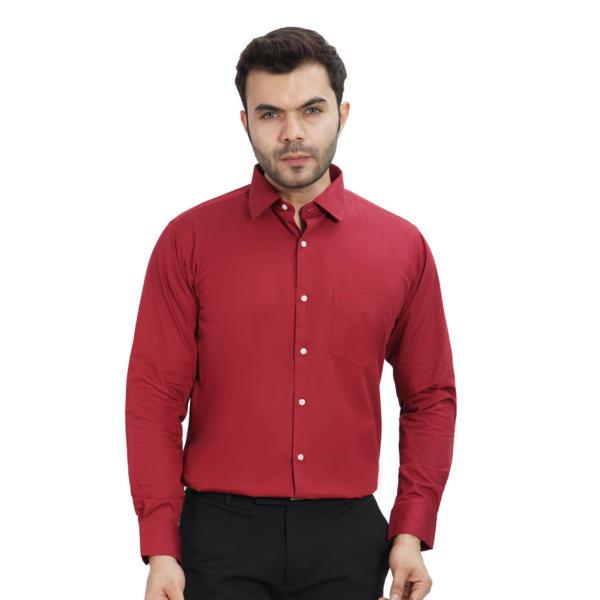 Formal Shirt Maroon